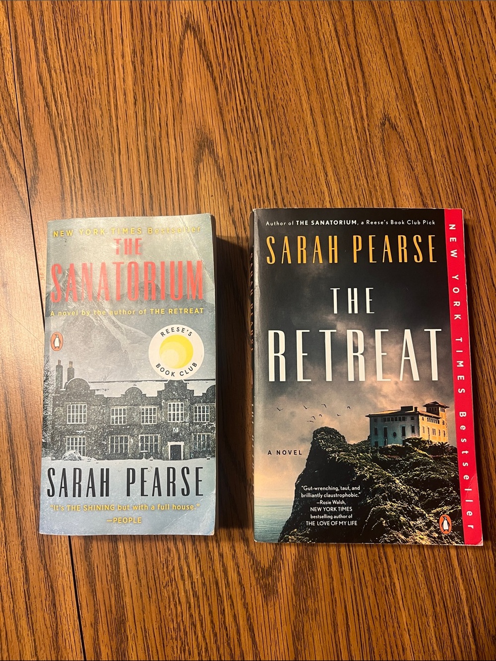 Thriller paperback books